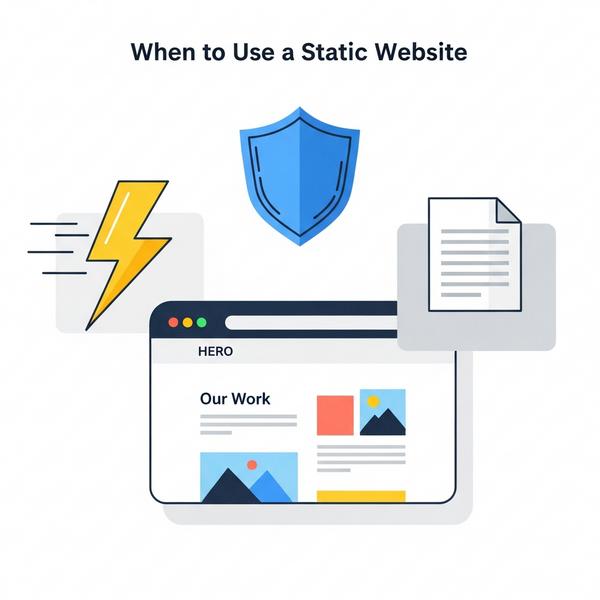 khi-nao-nen-su-dung-web-tinh Khi nào nên sử dụng Web tĩnh?