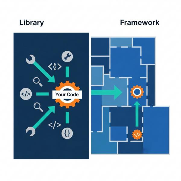 phan-biet-framework-va-library-su-khac-biet-then-chot Phân biệt Framework và Library: Sự khác biệt then chốt