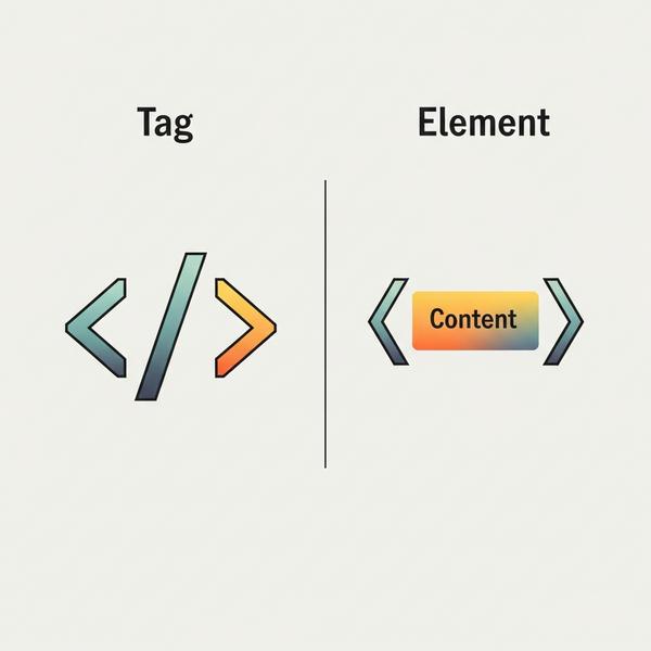 phan-biet-tag-element Phân biệt sự khác nhau giữa Thẻ (Tag) và Phần tử (Element)