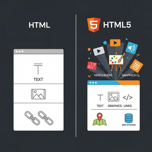 so-sanh-chi-tiet-html-va-html5-khac-nhau-nhu-the-nao So sánh chi tiết: HTML và HTML5 khác nhau như thế nào?