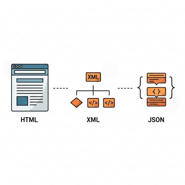 so-sanh-chi-tiet-xml-khac-gi-so-voi-html-va-json So sánh chi tiết: XML khác gì so với HTML và JSON?