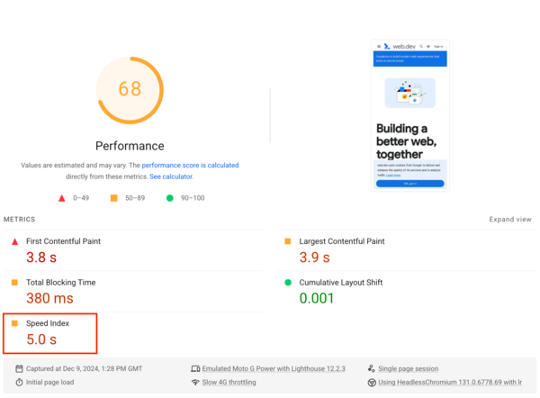 speed-index-si-la-gi-8 Mối quan hệ giữa Speed Index và Core Web Vitals