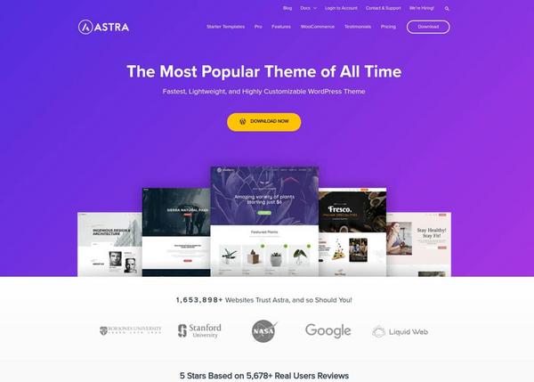 theme-astra-la-gi-7 Tối ưu thiết kế với Astra và các Page Builder phổ biến